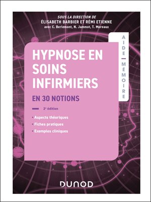 cover image of Aide-mémoire, Hypnose en soins infirmiers